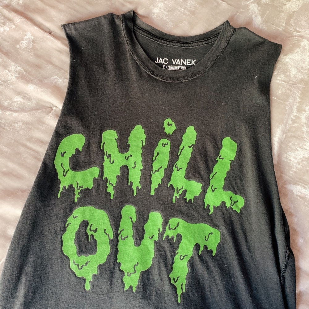 Chill Out Muscle Tank - Picture 4 of 4